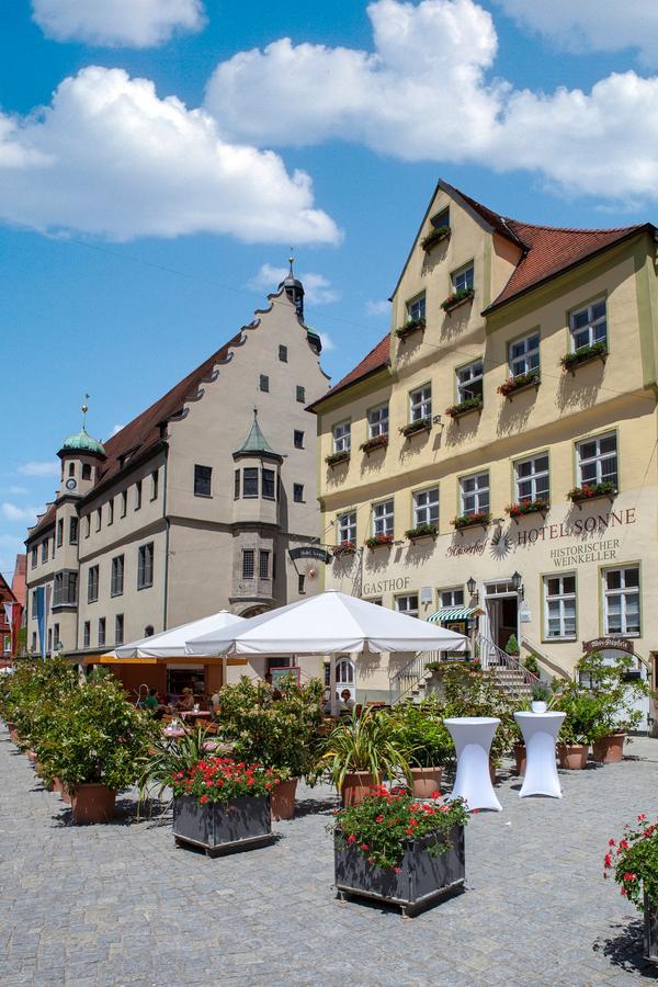 Kaiserhof Hotel Sonne Nördlingen Exteriér fotografie